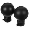 Black Orb Finial 2Pcs